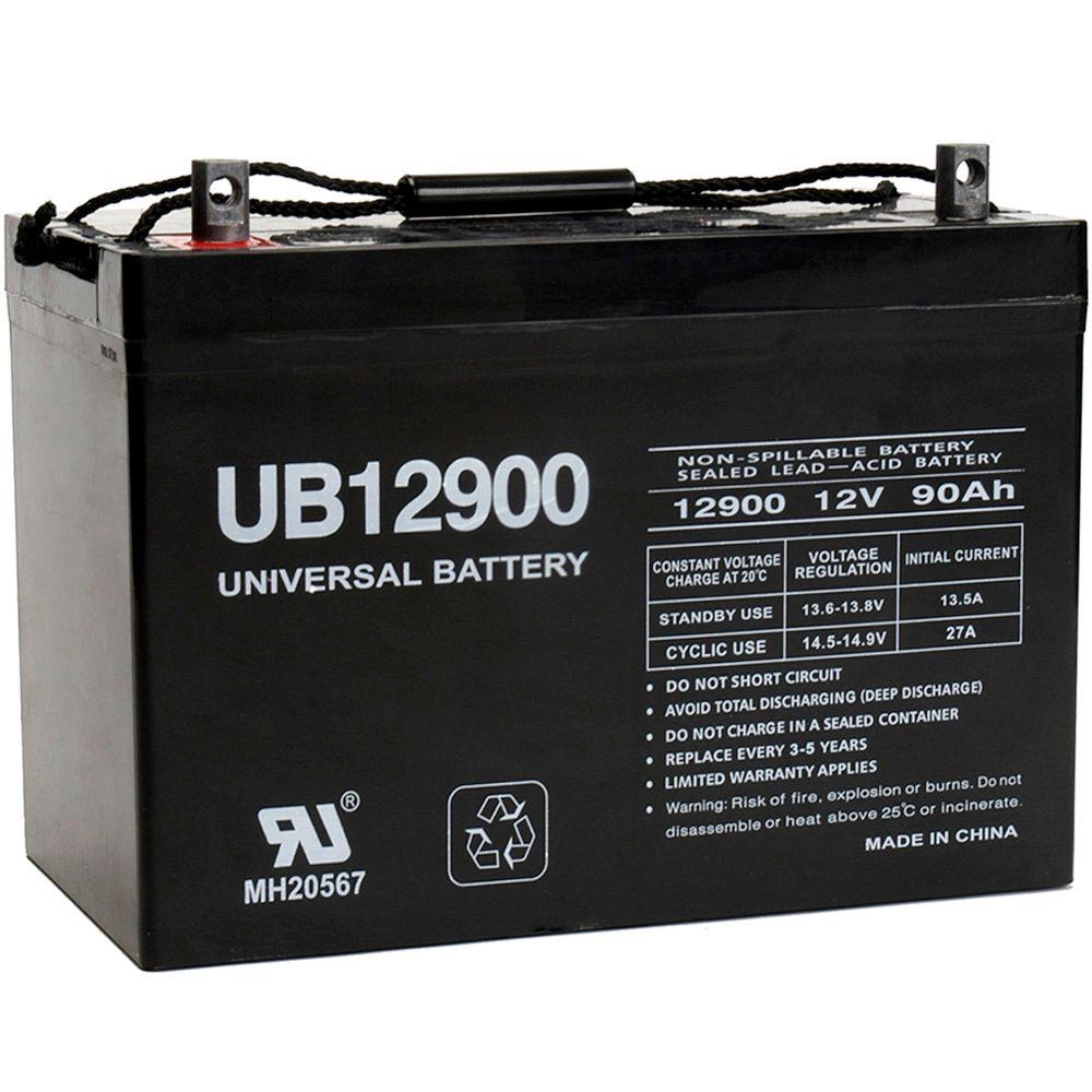 UPG SLA 12Volt Z1 Terminal BatteryUB12900 (Group 27) The Home Depot