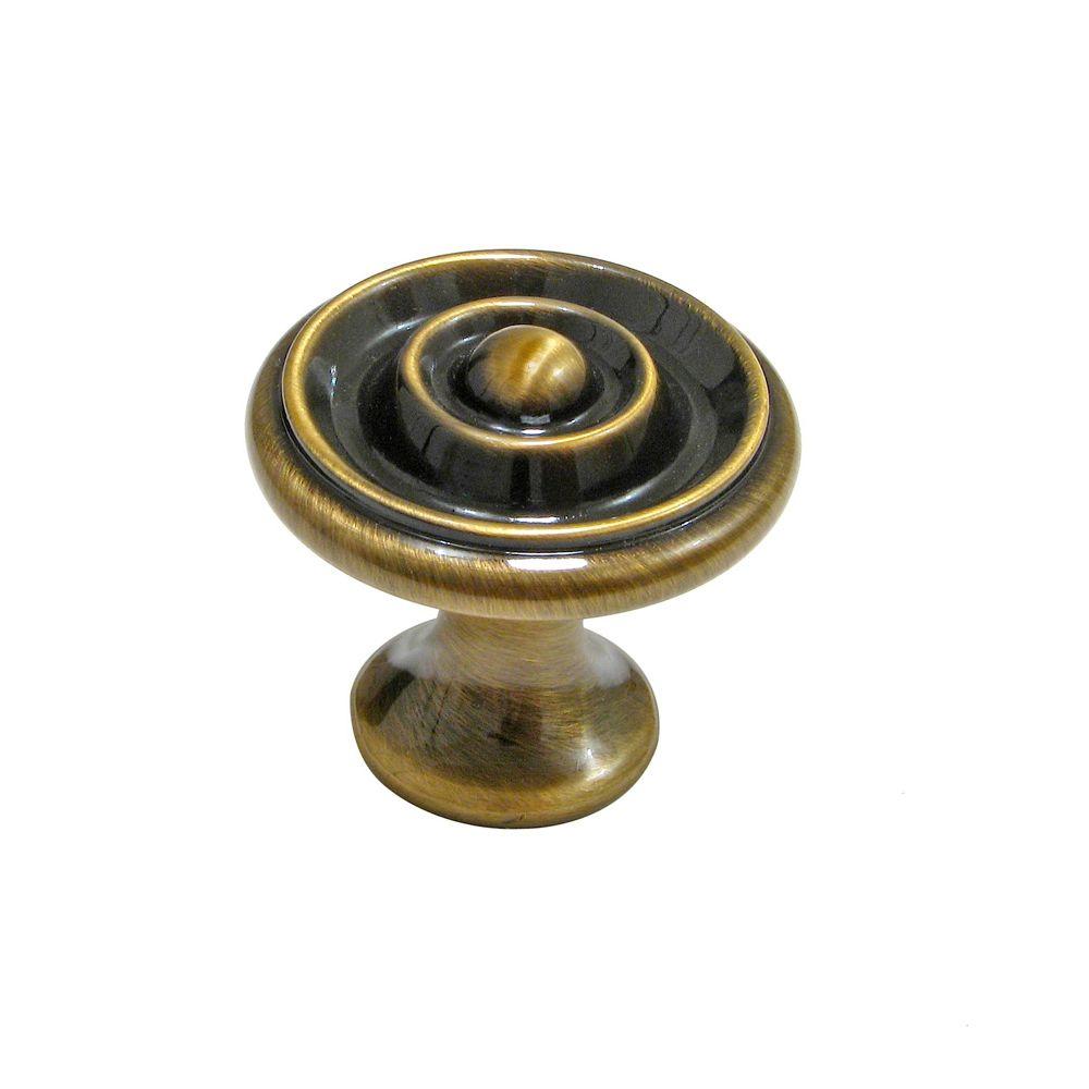 Richelieu Hardware Traditional 1 34 In Antique English Cabinet Knob Bp880ae The Home Depot 4835