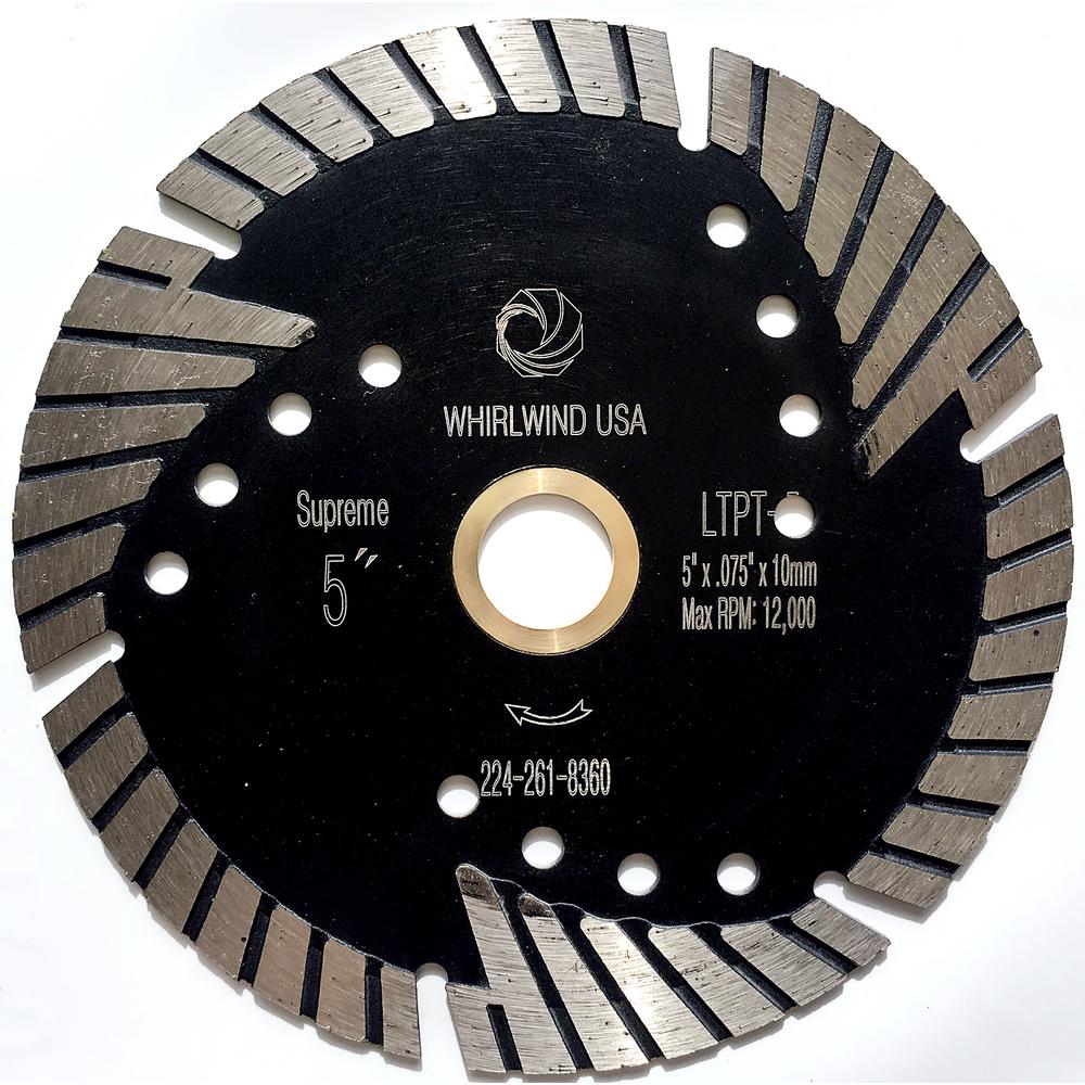 5/" Diamond Dry Cutting Turbo Blade for granite