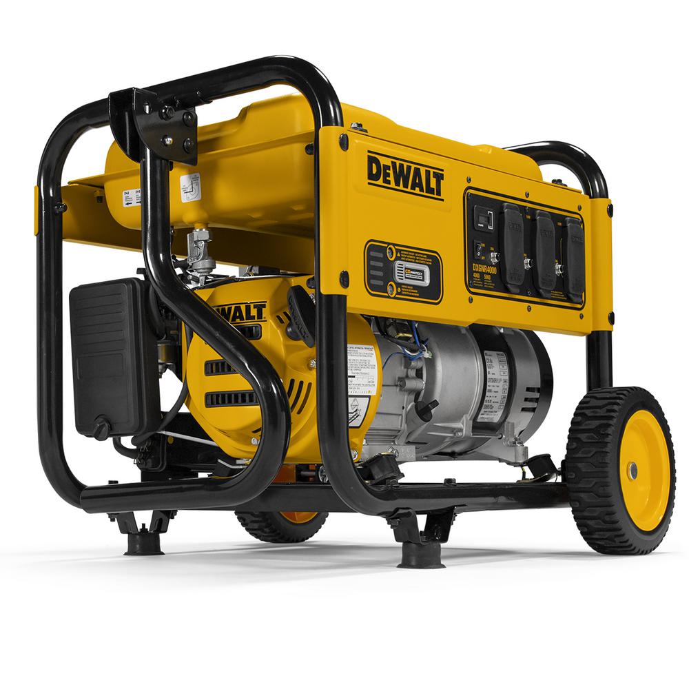 DEWALT 7,000-Watt Gasoline Powered Electric Start Portable Generator