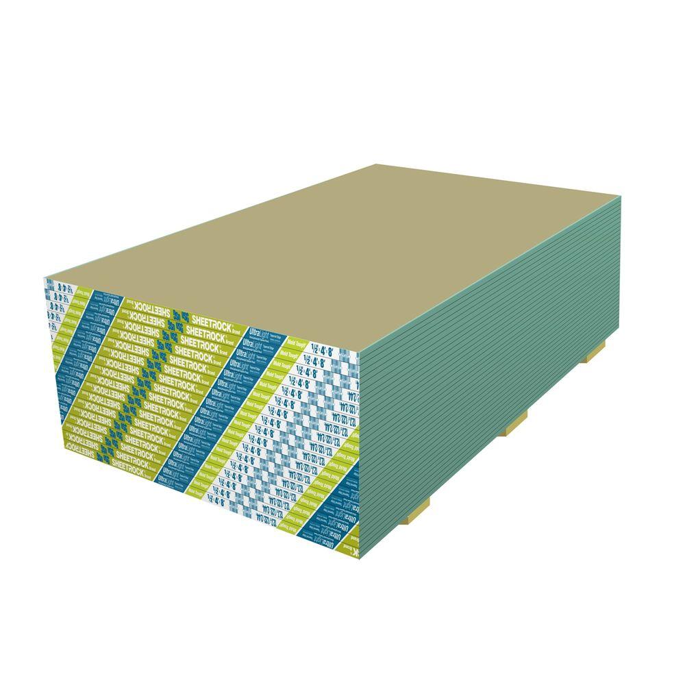 Usg Sheetrock Brand 1 2 In X 4 Ft 8 Ultralight Mold Tough Share