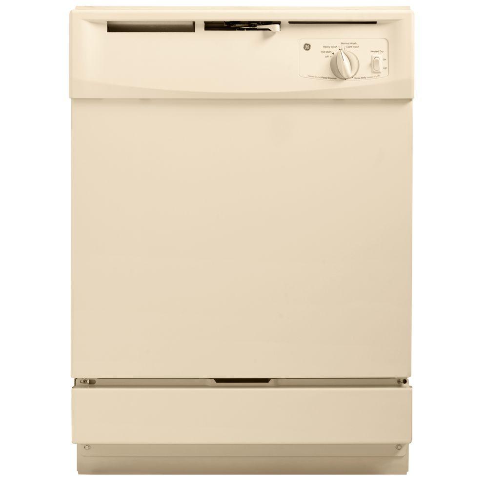 GE Front Control Dishwasher in BisqueGSD2100VCC The Home Depot