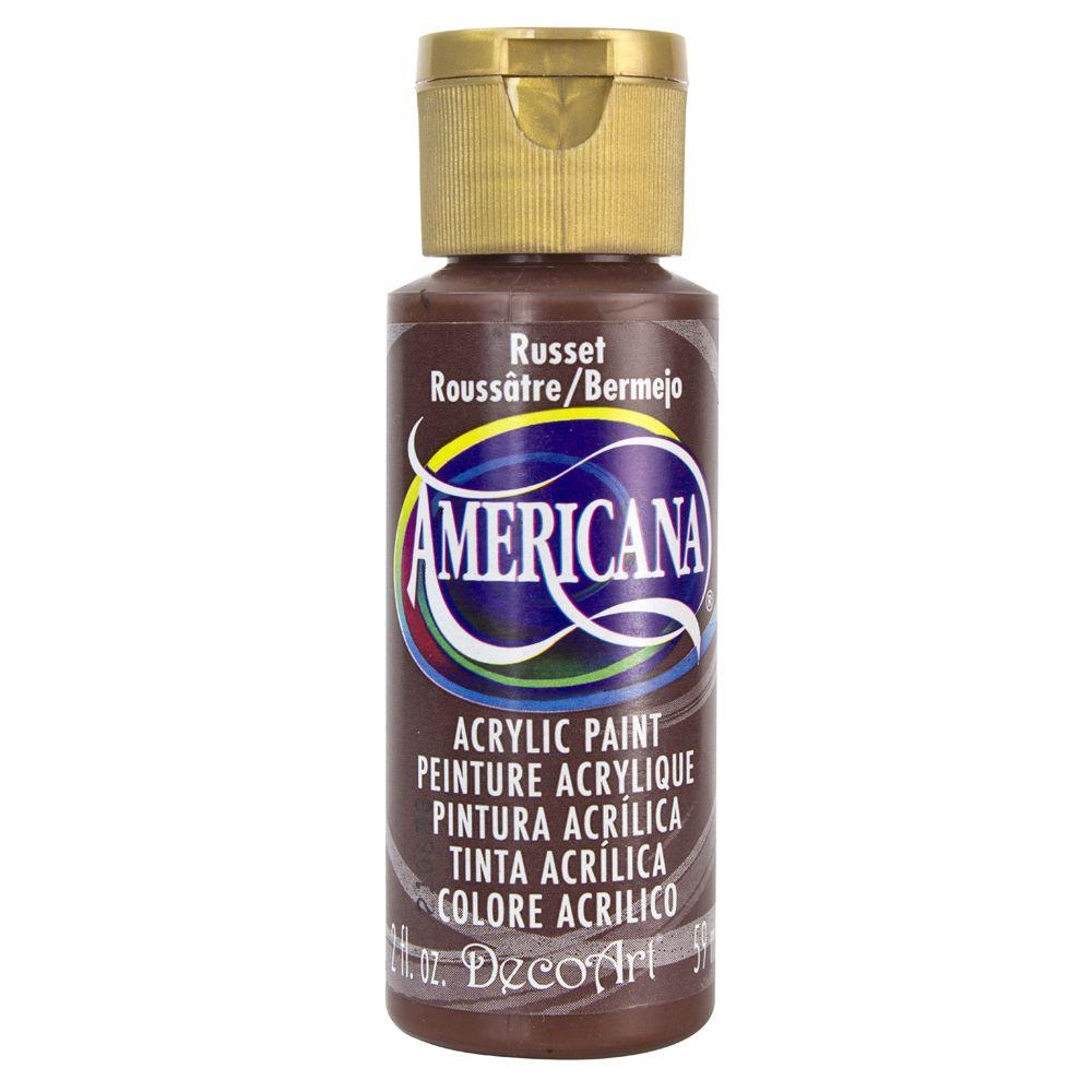 DecoArt Americana 2 oz. Russet Acrylic PaintDAO803 The Home Depot