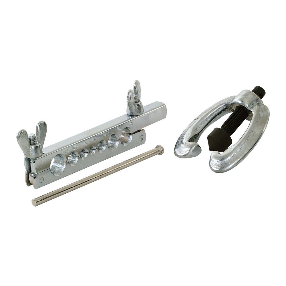 RIDGID 1/8 in. to 3/4 in. Model 458R Ratcheting Flare Tool-83037 ...