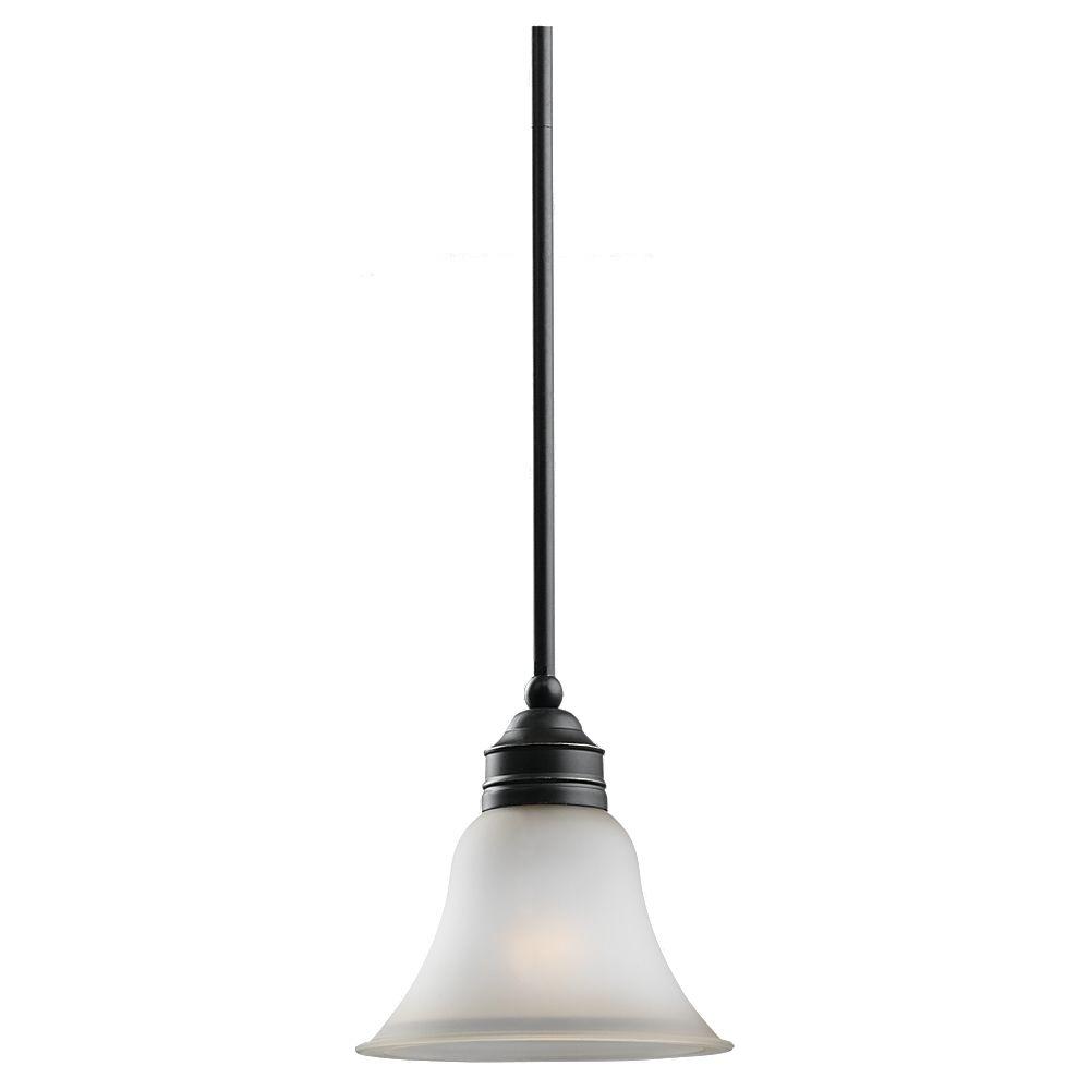 Sea Gull Lighting Gladstone 1Light Heirloom Bronze Mini Pendant61850