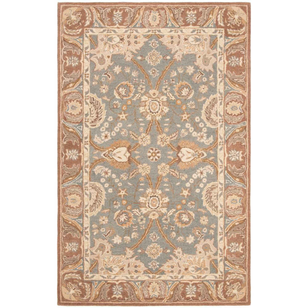 Safavieh Anatolia Teal Camel 5 Ft X 8 Area Rug