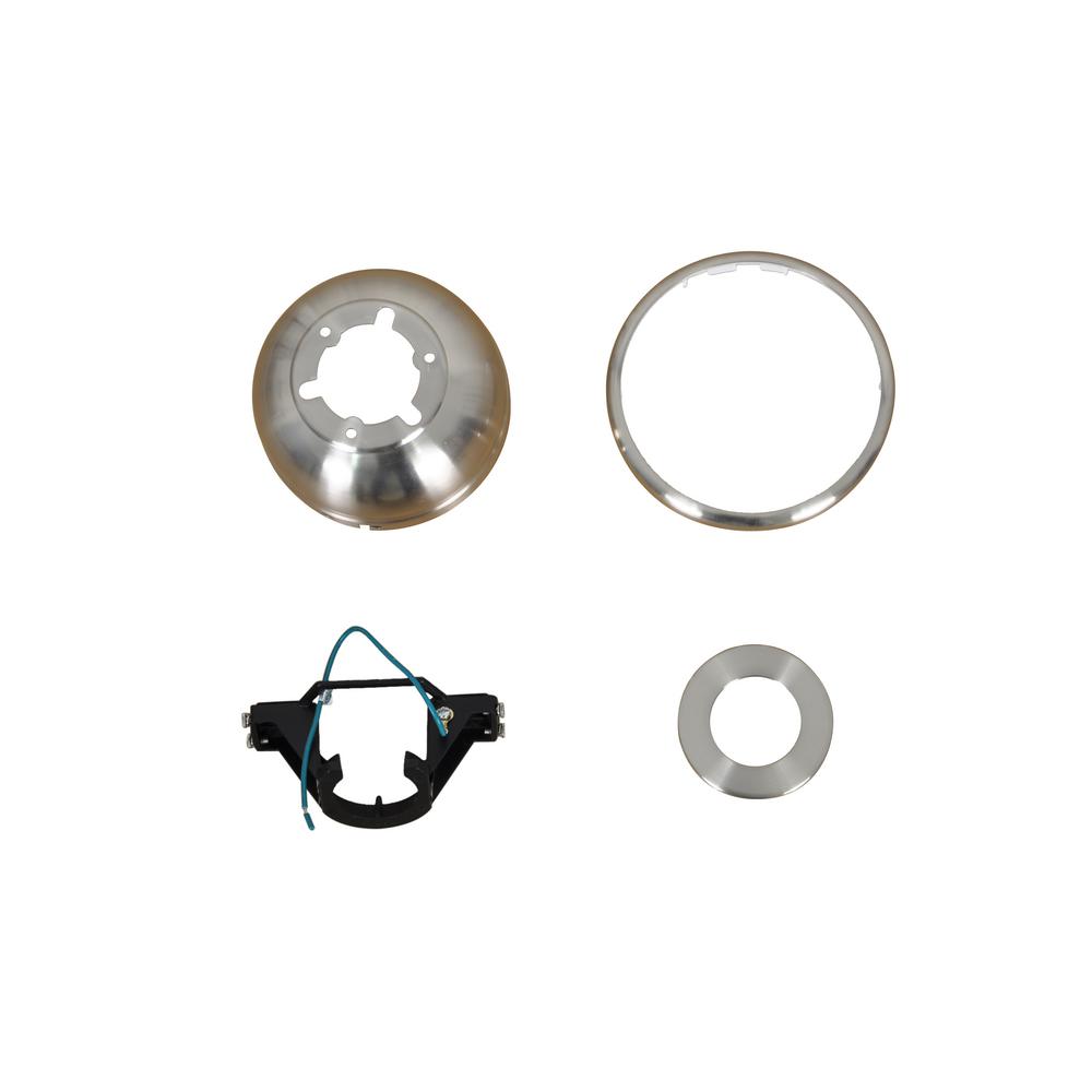 Hampton Bay Everstar II 44 in. Brushed Nickel Mounting Bracket And