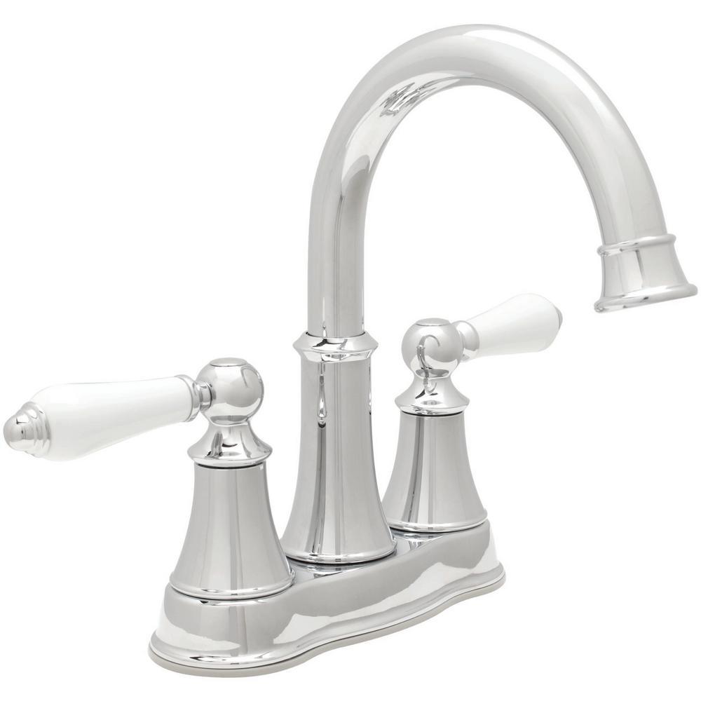 Kohler Venza 4 In Centerset 2 Handle Bathroom Faucet In Vibrant Brushed Nickel K R22797 4d Bn The Home Depot