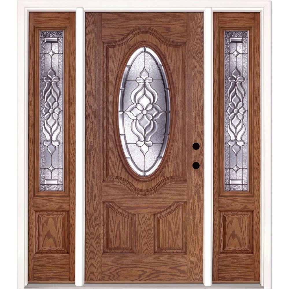 Feather River Doors 67 5 In X81 625 Lakewood Zinc 3 4 Oval Lite Feather River Doors 67 5 In X81 625 Lakewood Zinc 3 4