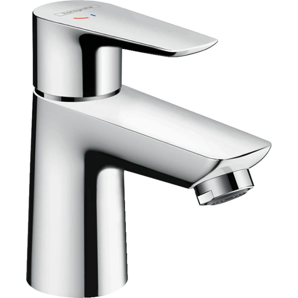 Hansgrohe Talis E Single Hole Single Handle Bathroom Faucet In Chrome   Chrome Hansgrohe Single Handle Bathroom Sink Faucets 71700001 64 600 