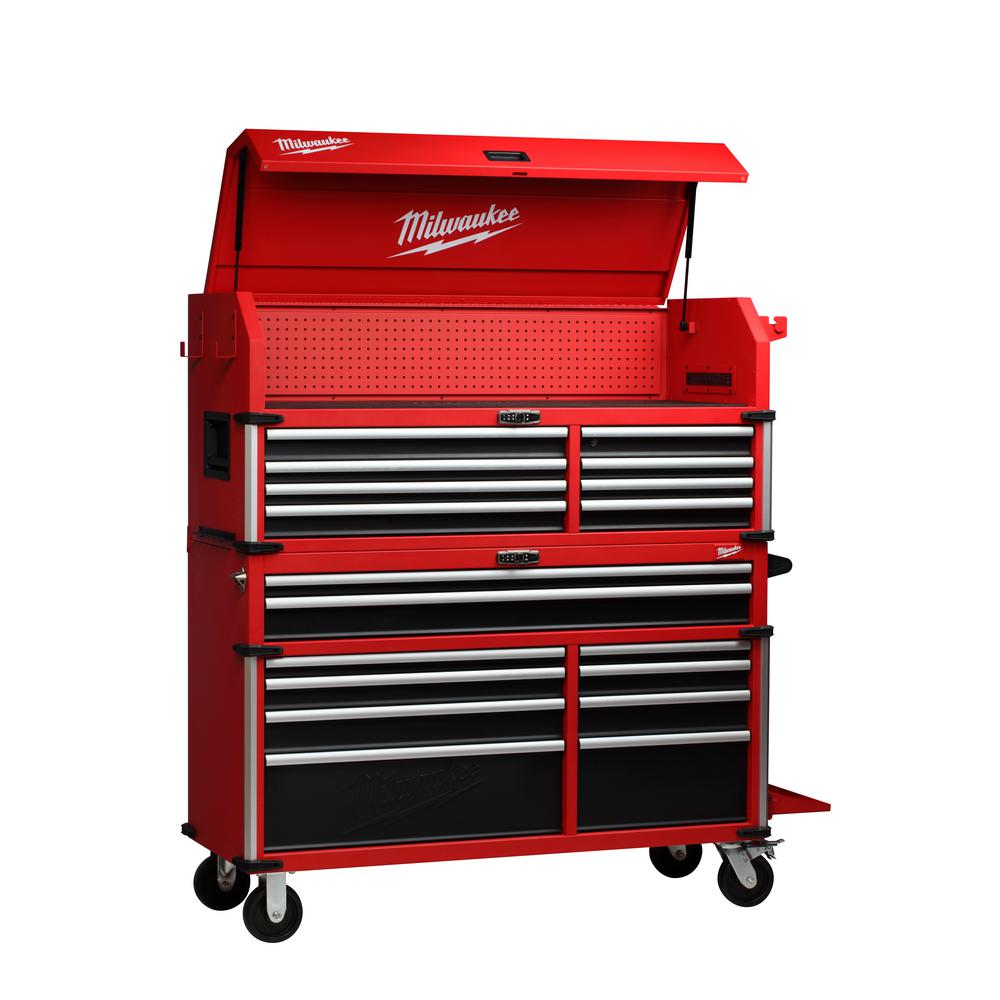 Milwaukee High Capacity 56 in. 18-Drawer Tool Chest and Cabinet Combo