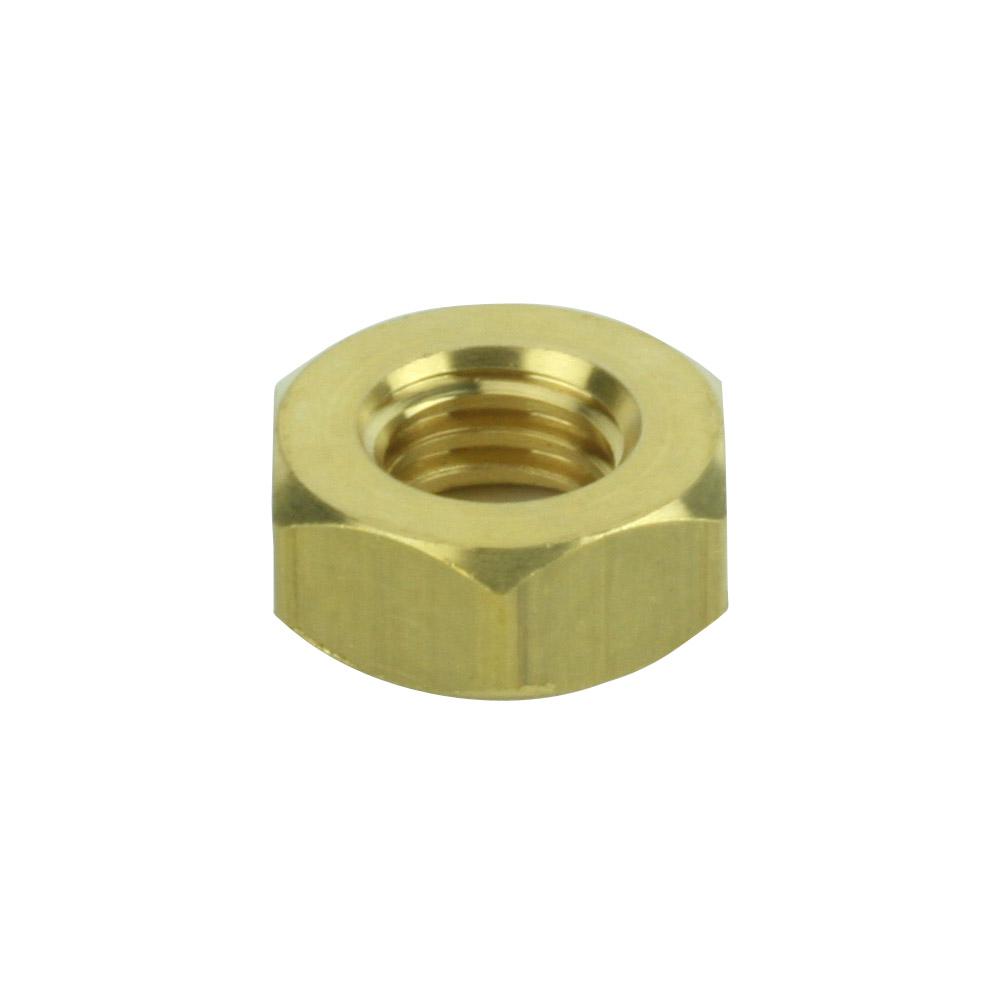 Everbilt 1224 Brass Machine Screw Nut (6Pack)802101 The Home Depot