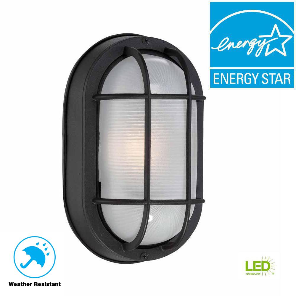 Bulkhead Lights Waterproof Outdoor Wall Lighting Black Outdoor Led Wall Lantern