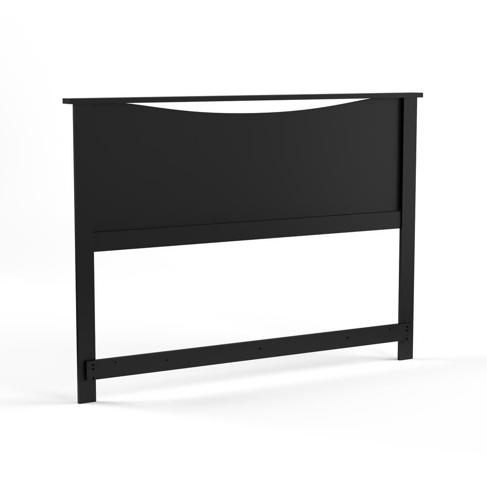 South Shore Step One Night Stand Pure Black Nightstands Bedroom Furniture