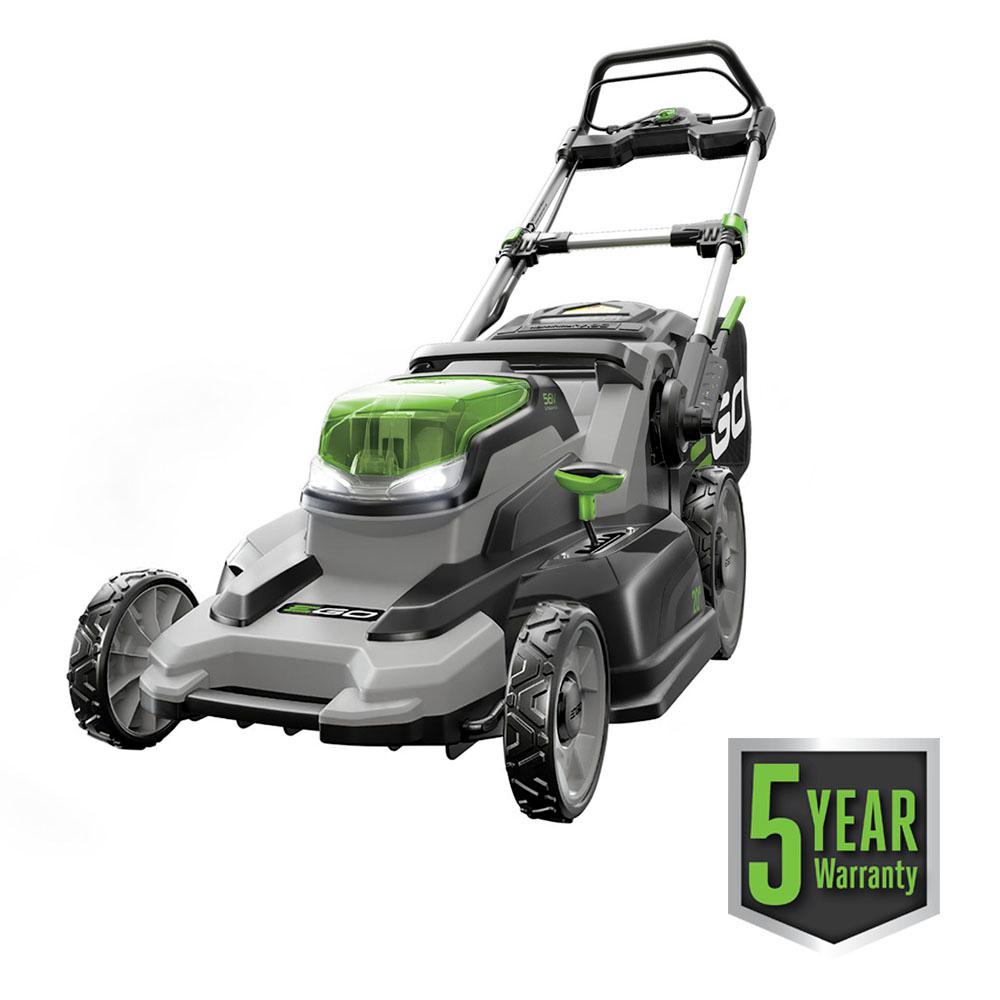 EGO Electric Push Mower Cordless Mulcher Battery Walk Behind Adjustable Foldable 692042007200 eBay