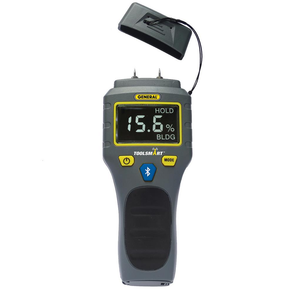 GENERAL TS06 Moisture Meter,Backlit LCD