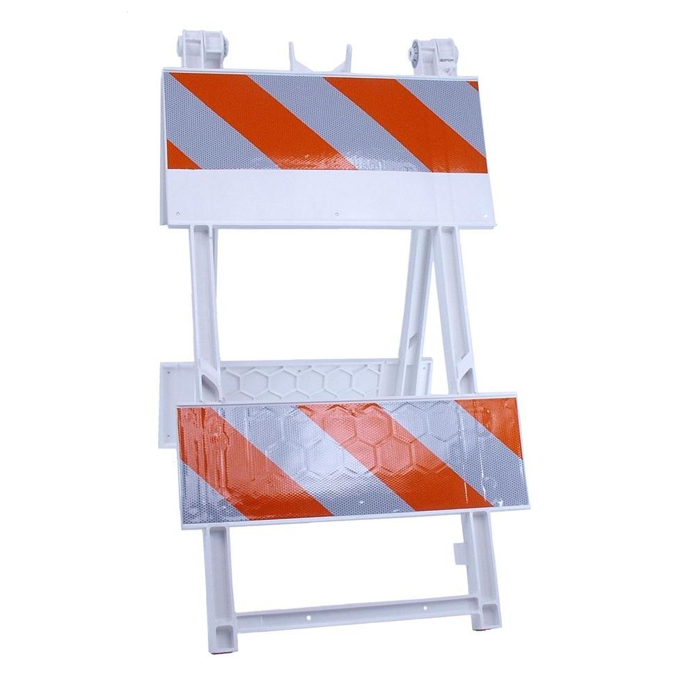 Three D Traffic Works 8 8 In. Sheet Plastic Type Ii Folding Barricade 