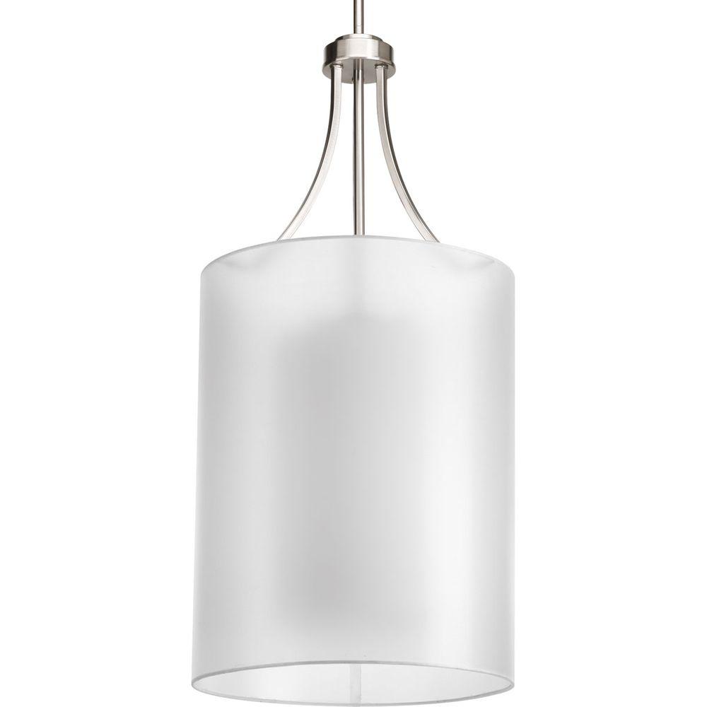 Progress Lighting Invite Collection 2 Light Brushed Nickel Foyer Invite Collection 2 Light Brushed Nickel Foyer Pendant