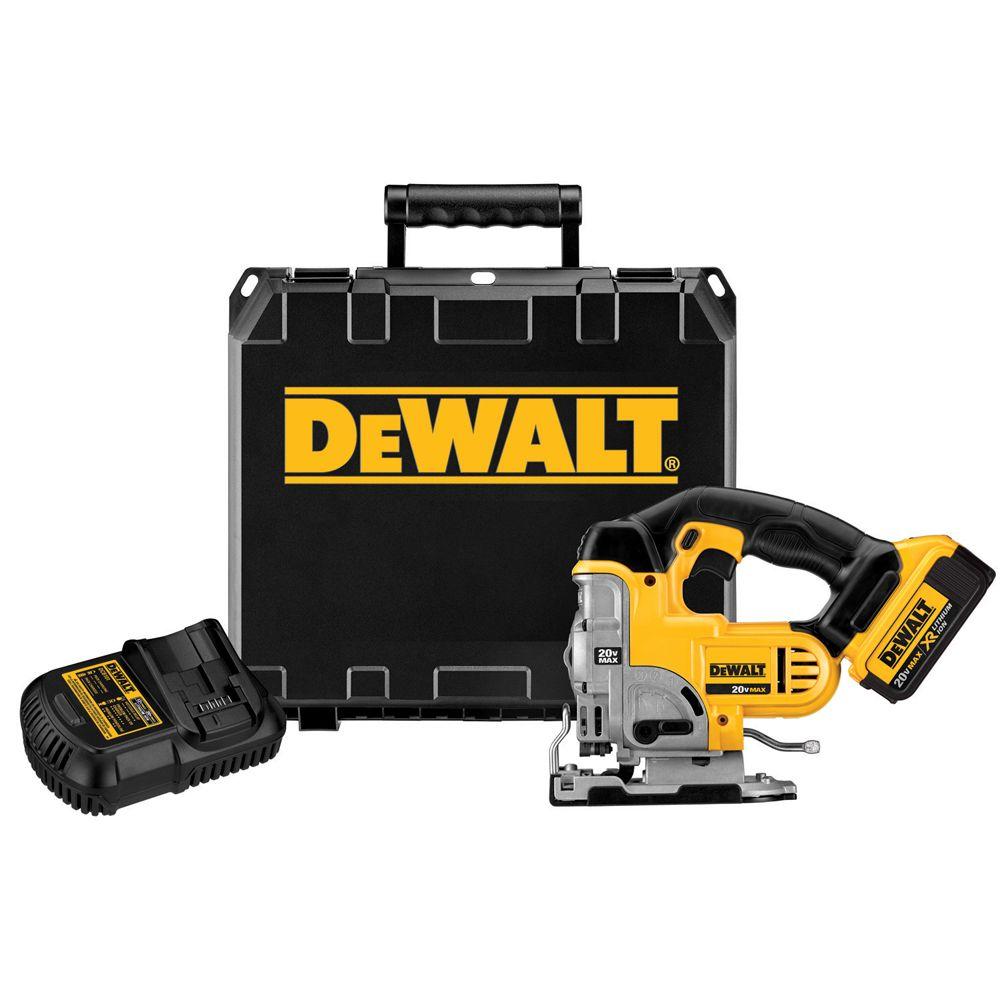 DEWALT 20Volt Max LithiumIon Cordless Jig Saw (ToolOnly)DCS331B