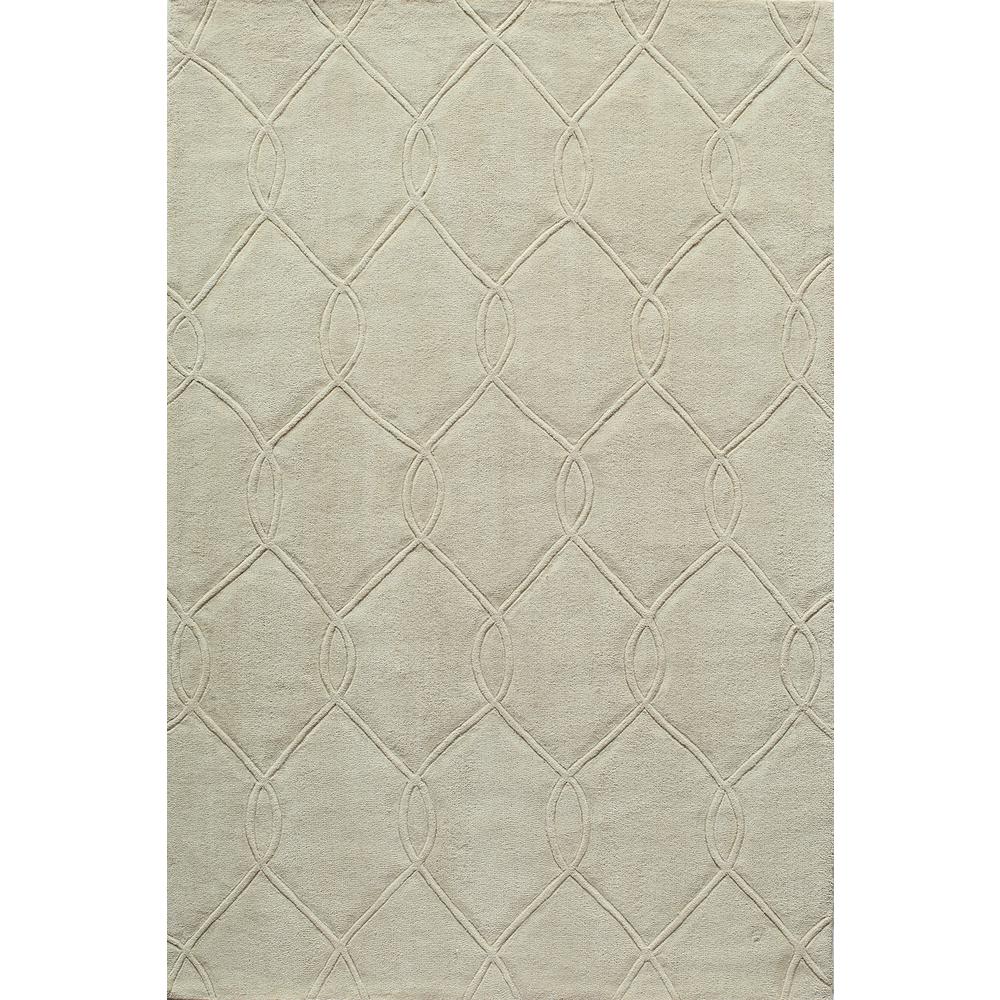 Nourison Fantasy Ivory Aqua 5 ft. x 7 ft. 6 in. Area Rug217592 The