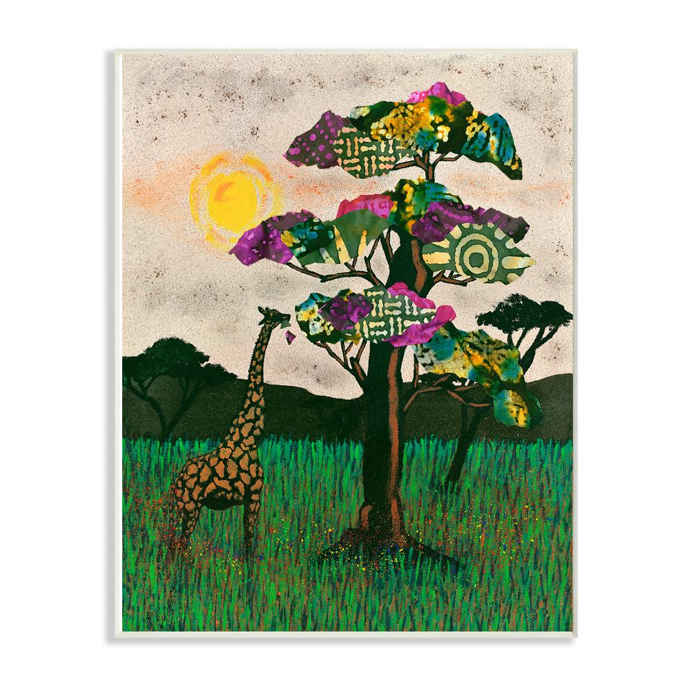 The Stupell Home Decor Collection 10 In X 15 In Giraffe With