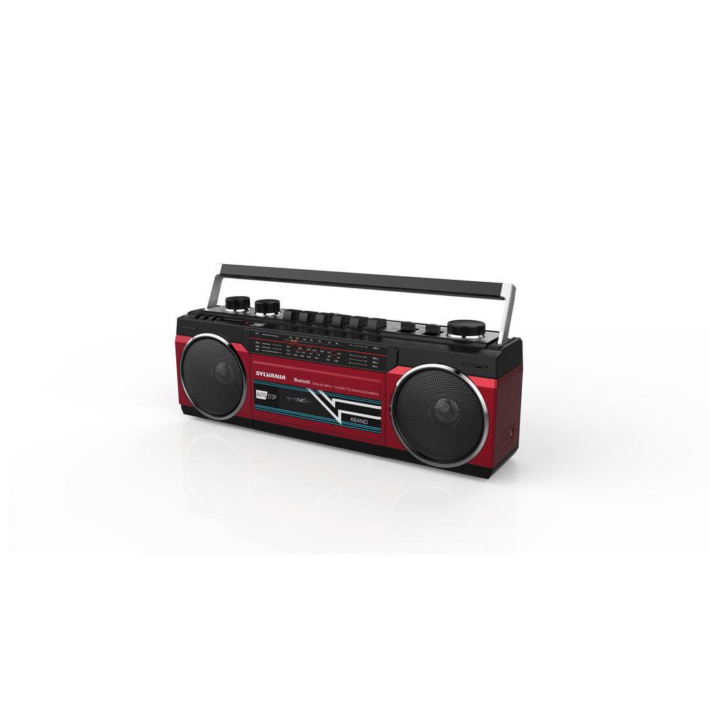 sylvania retro bluetooth speaker fm radio