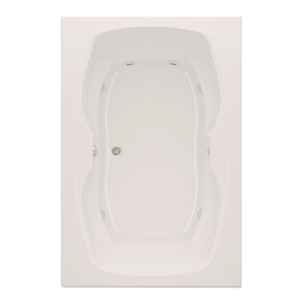 Unbranded Hialeah II 72 in. Acrylic Reversible Drain Rectangular Drop