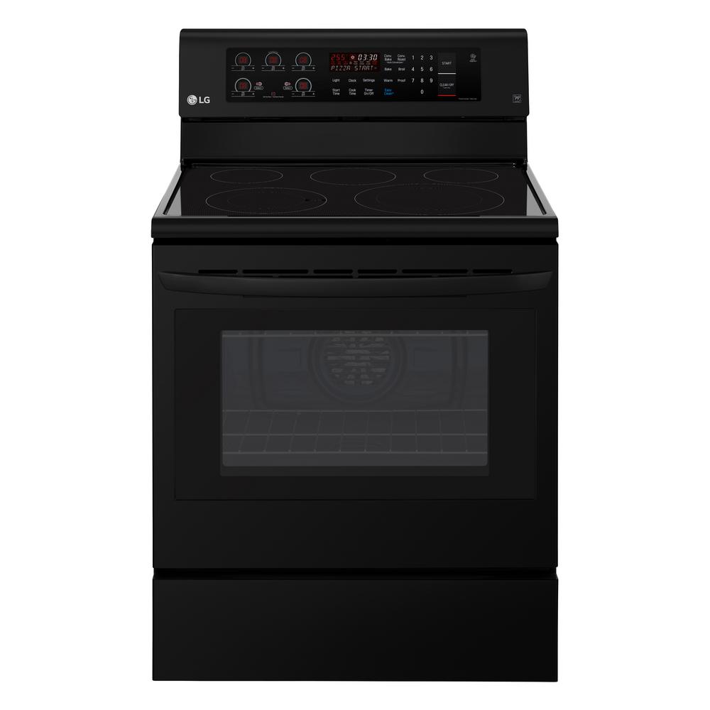 electric range convection oven