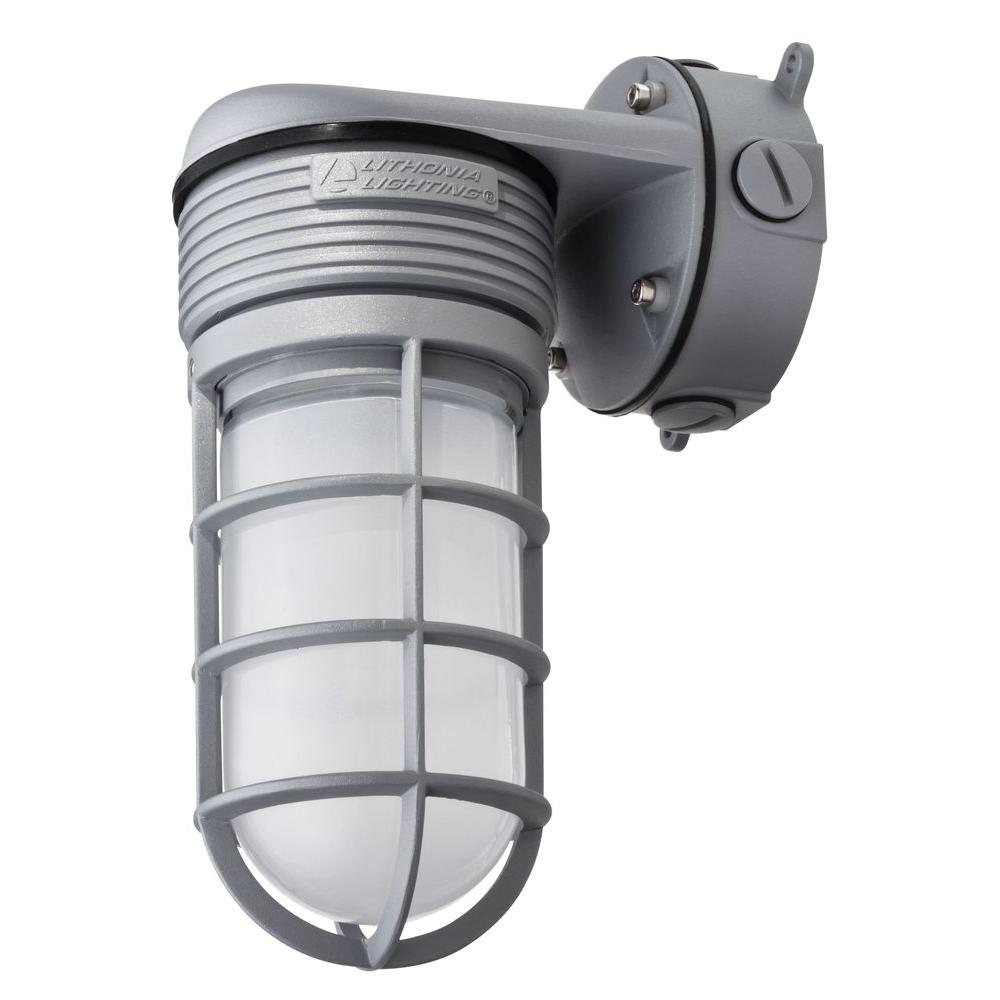 Lithonia Lighting Gray Outdoor Integrated LED Vapor Tight ...