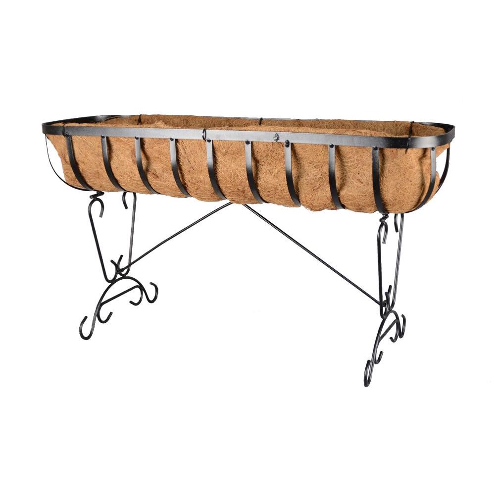Arcadia Garden Products Solstice 36 inch Coconut Deck Planter by Arcadia Garden Products