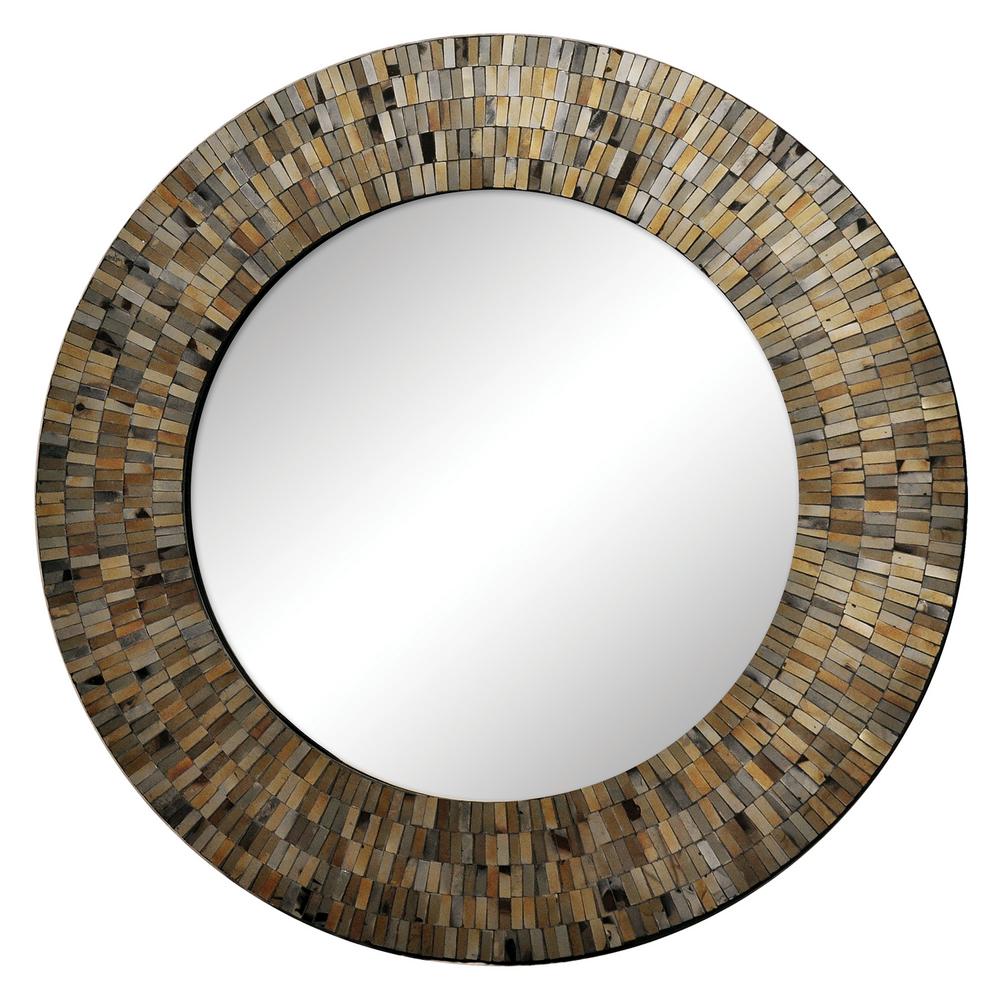 Renwil Aventurine 24 In X Framed Wall Mirror
