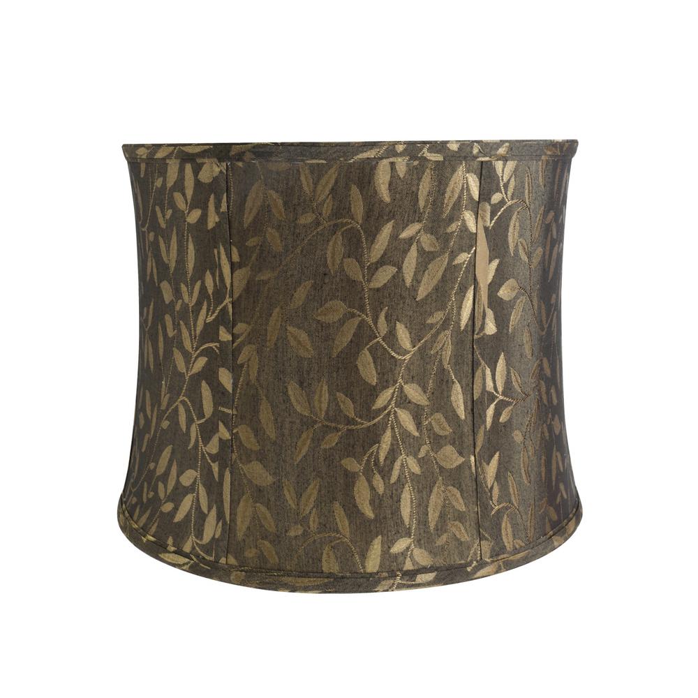 Lamp Shades Lamps The Home Depot Brown Bell Lamp Shade