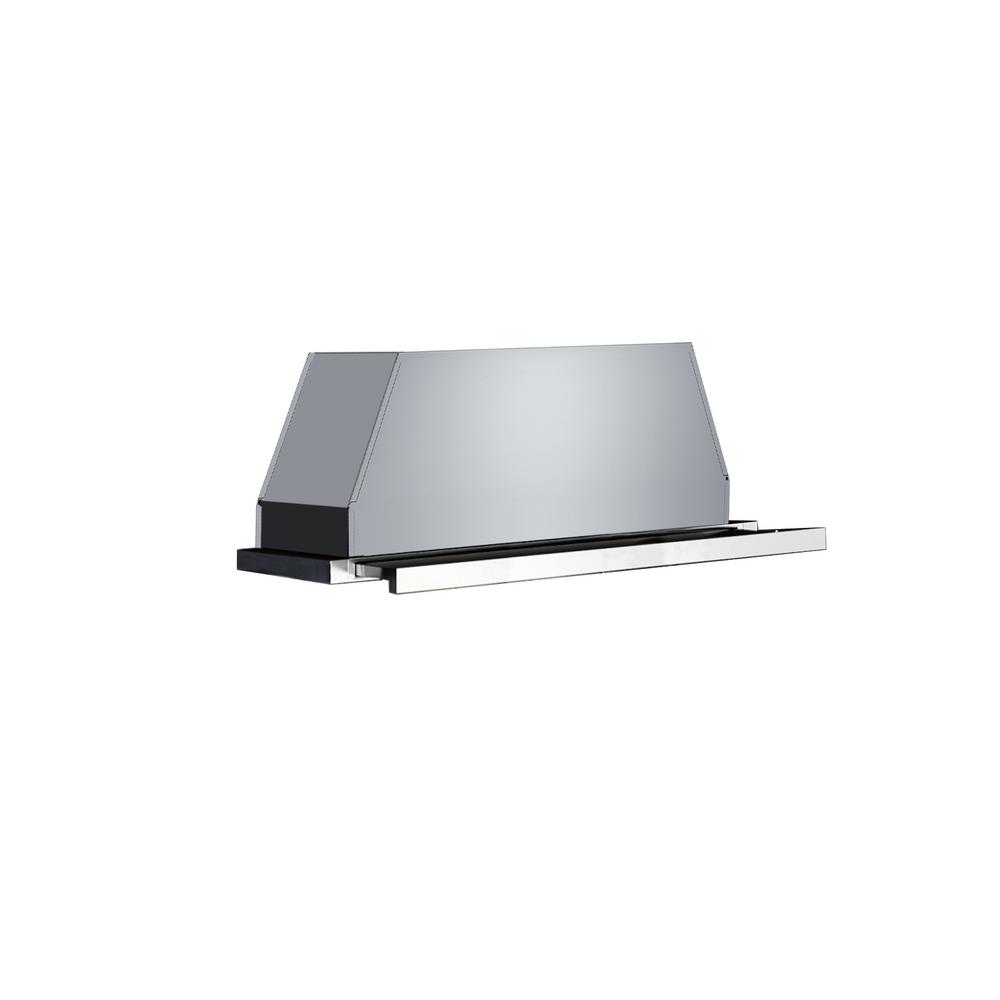 Bosch 500 Series 36 In Pull Out Range Hood With Lights In