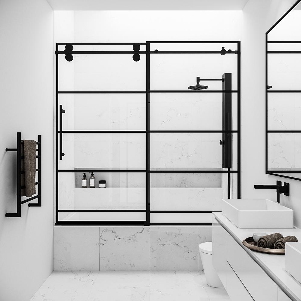 vigo elan frameless sliding shower door vg6041