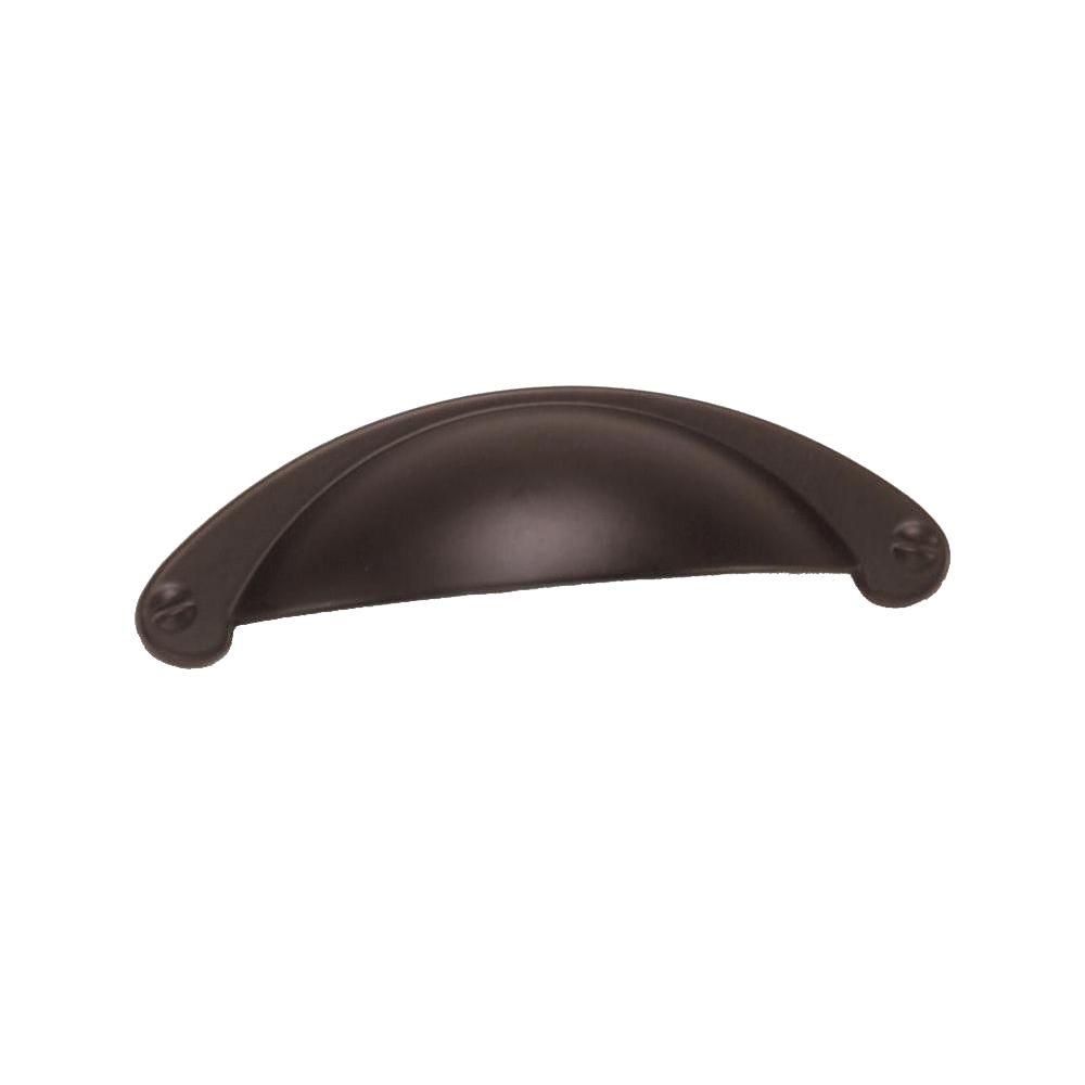 Laurey 2 1 In Oil Rubbed Bronze Cup Pull 52366 The Home Depot Oil Rubbed Bronze Cup Pull