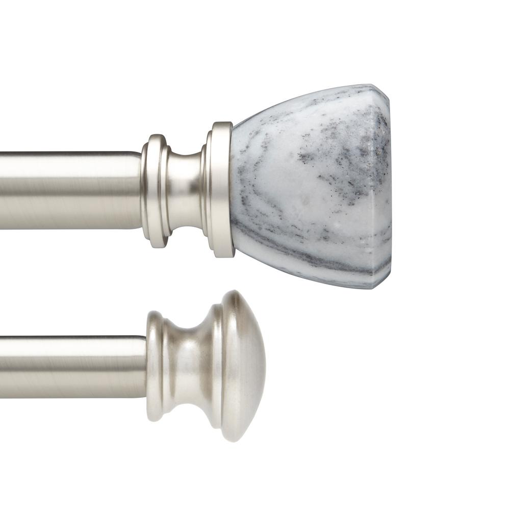 144 Inch Double Curtain Rod Decor Compare Prices At Nextag Umbra Marlow Double 1 In Dia Rod 72 144