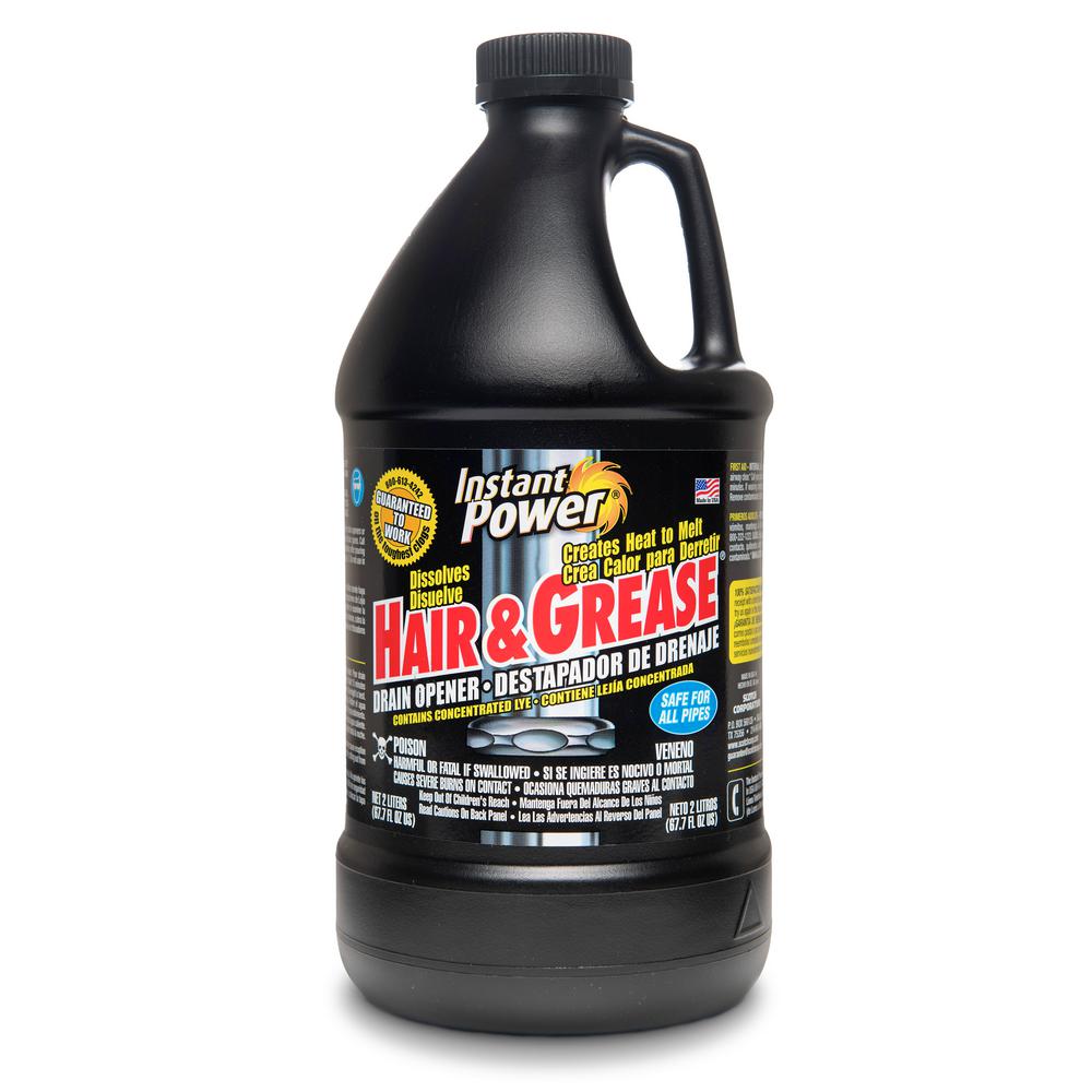 Instant Power 67.6 oz. Hair and Grease Drain Cleaner1970 The Home Depot
