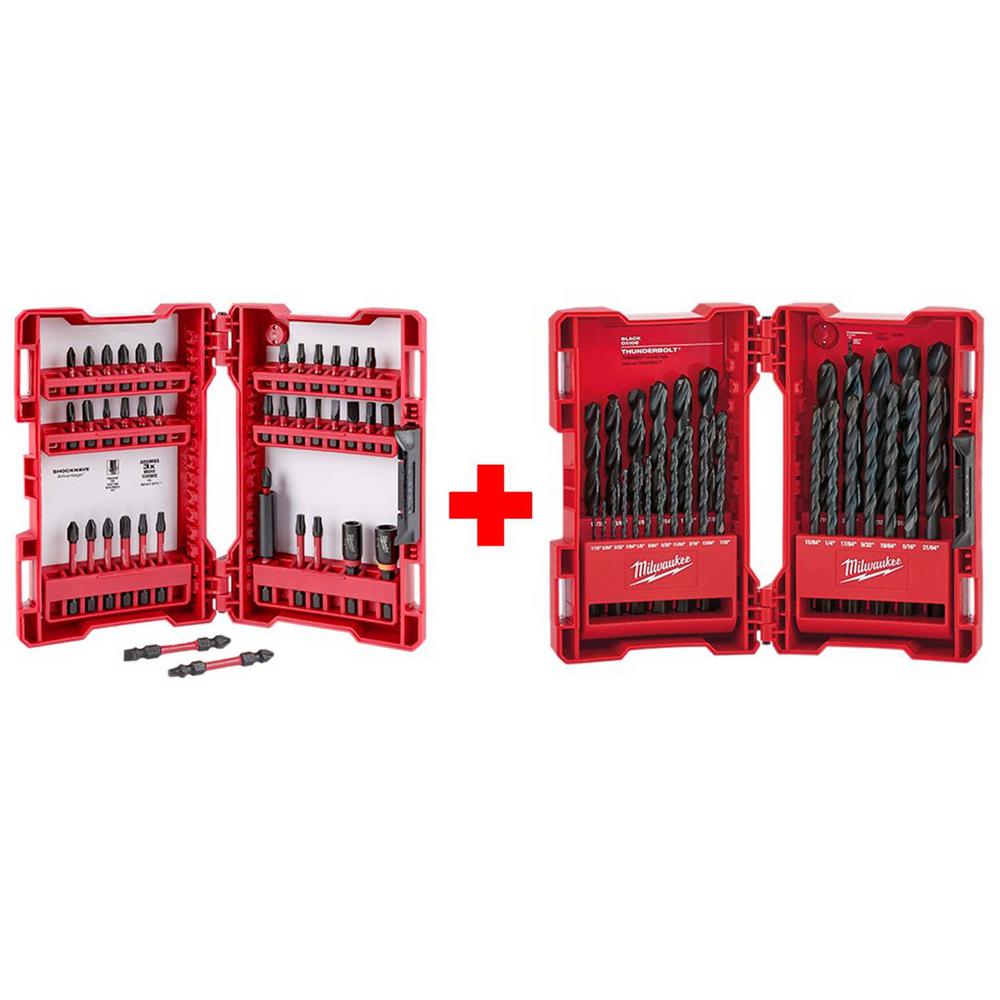 Milwaukee shockwave impact duty. 4932464240 Milwaukee. Milwaukee 48-89-2803 Precision Thunderbolt Black Oxide Bohrersatz, 15-teilig. Milwaukee 48-90-6088 8×.