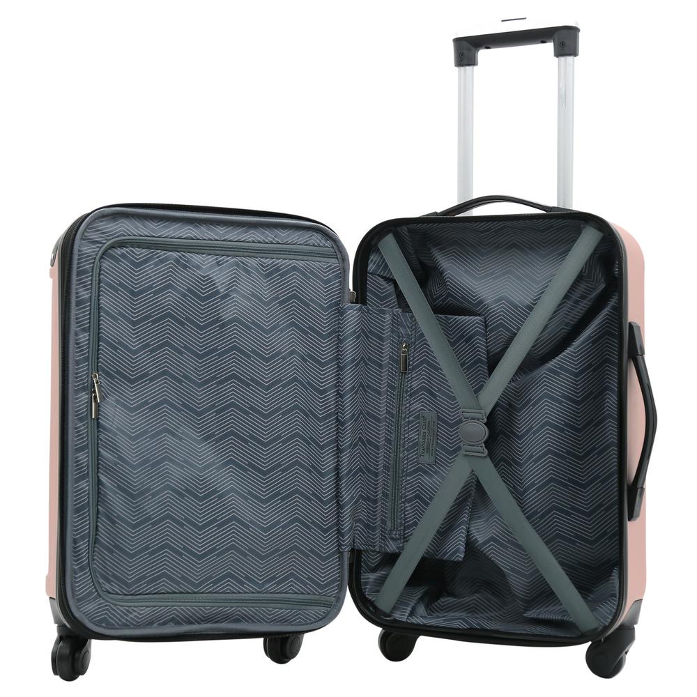 travelers club midtown hardside spinner luggage