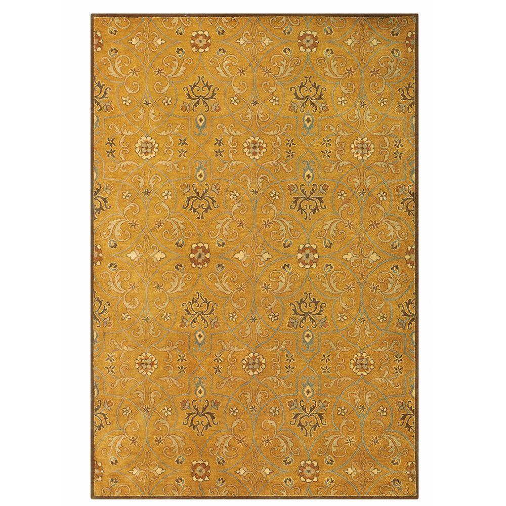 Home Decorators Collection Gold Area Rugs The Depot Grimsby Amber Gold 5
