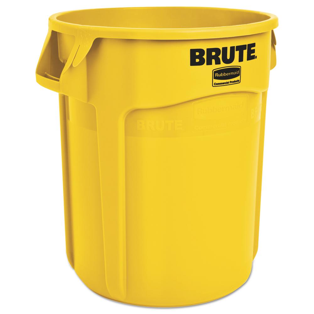 Rubbermaid Commercial Products BRUTE 20 Gal. White Round Trash Can