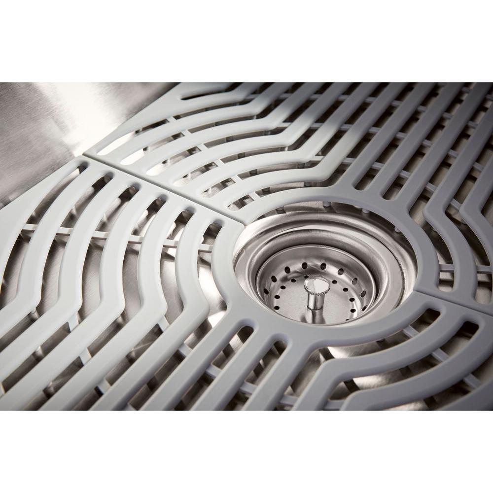 Sterling Kohler Ludington 22 In Ash Grey Silicone Kitchen Sink Mat 20284 The Home Depot - Sterling Stainless Steel Sink Protector Sterling Kohler Ludington 22 In Ash Grey Silicone Kitchen Sink Mat 20284 The Home Depot - Sterling Stainless Steel Sink Protector