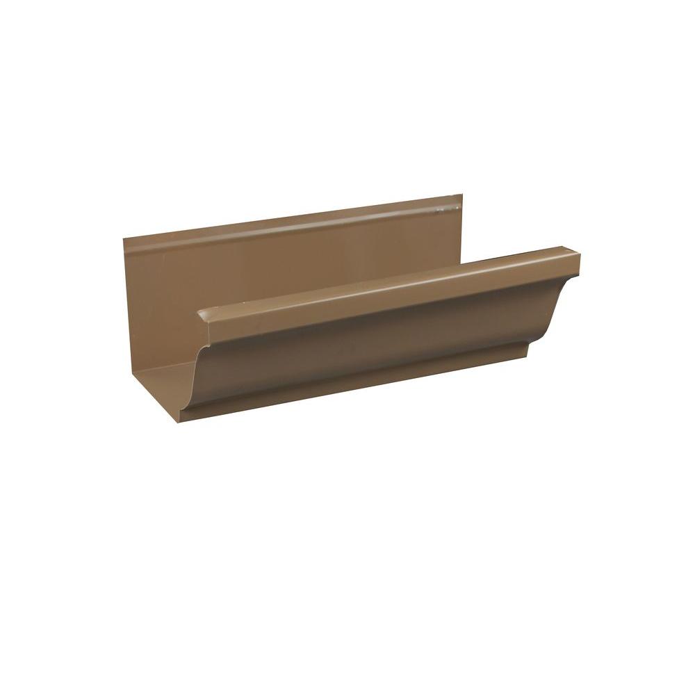 Spectra Metals 5 In. X 8 Ft. K-Style Musket Brown Aluminum Gutter-5KMB8 ...