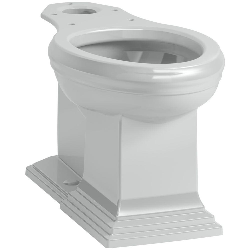 KOHLER Memoirs Elongated Toilet Bowl Only in Ice GreyK562695 The