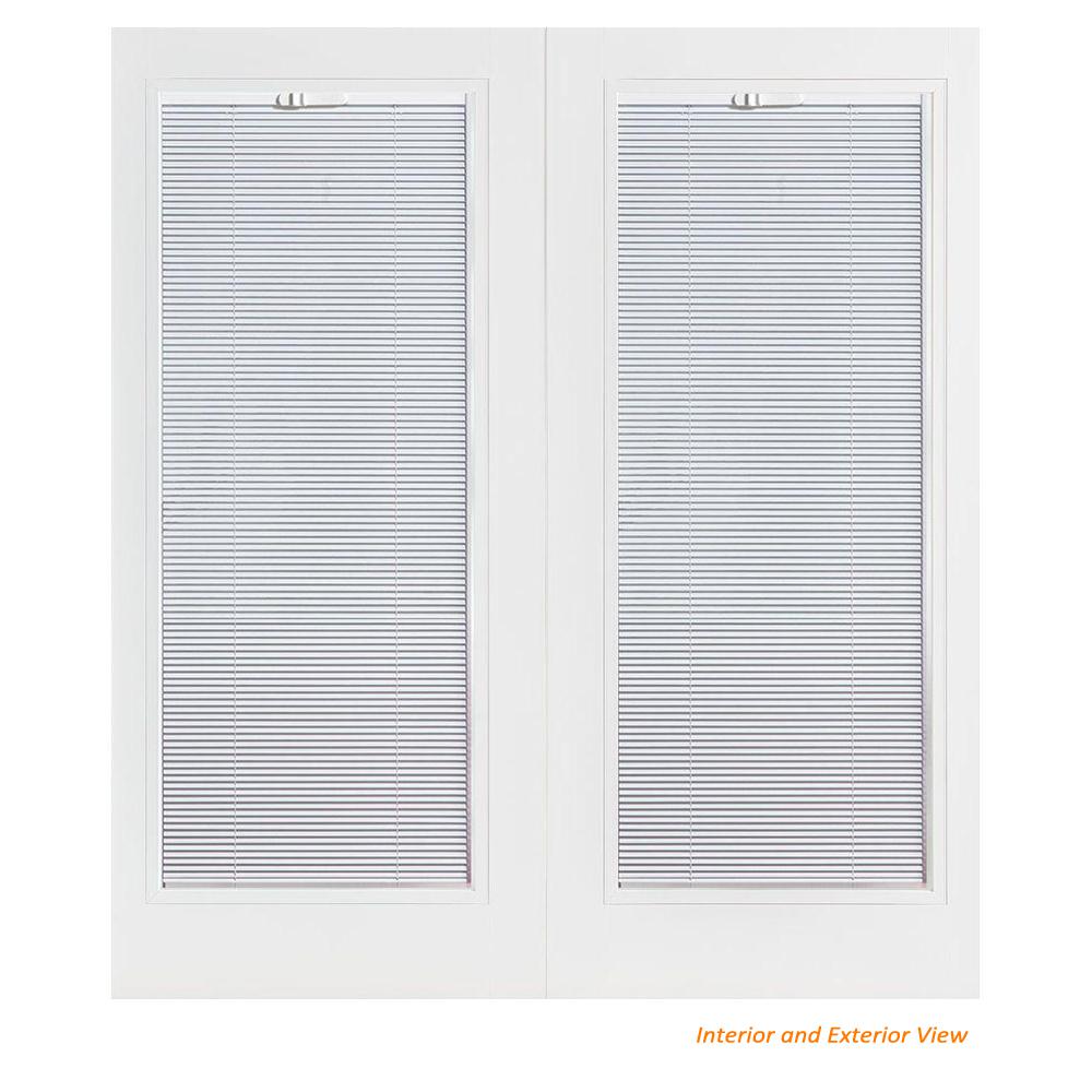 Masonite 72 in. x 80 in. Primed White Steel Prehung RightHand Inswing