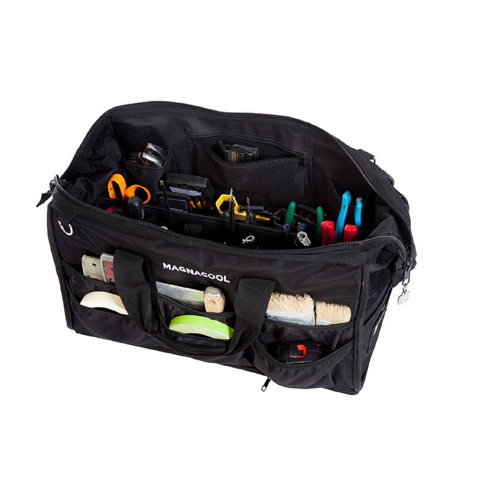 Magnacool World S First Magnetic Tool Bag Removable Carrier 11 Magnacool World S First Magnetic Tool Bag Removable Carrier 11 Lbs 21 In L
