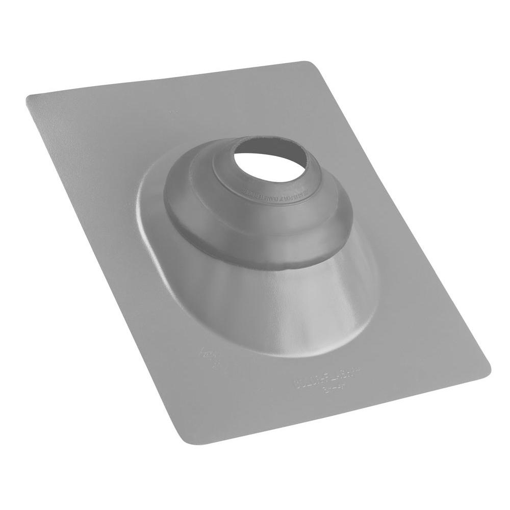 Oatey No-Calk 3 In. To 4 In. Galvanized Gray Roof Flashing-11878 - The ...