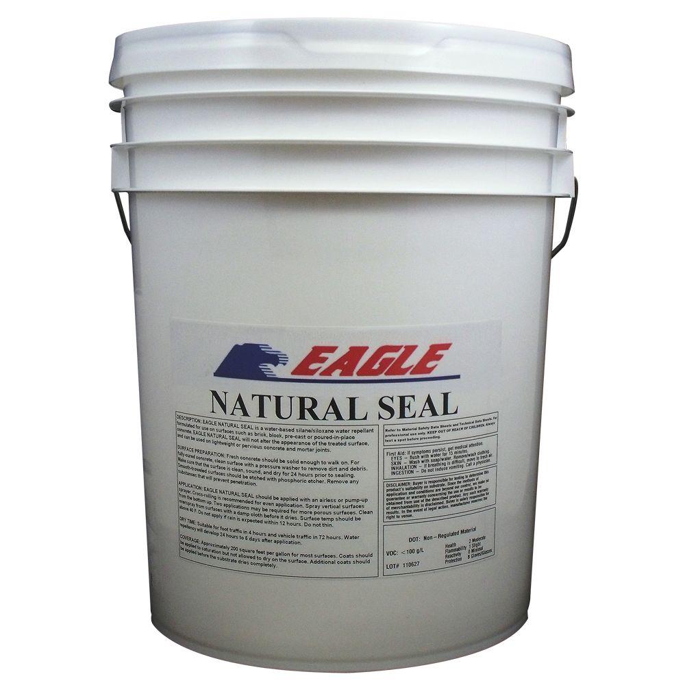 Radonseal Plus 5 Gal Deep Penetrating Concrete Sealer For Natural Seal Penetrating Clear Water Based Concrete And Masonry Repellant Sealer