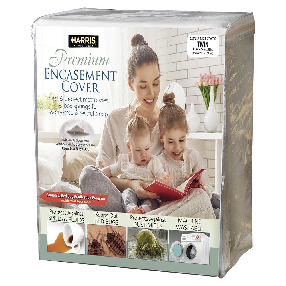 Harris Mattress or Box Spring Protective Encasement CoverTMATTEA