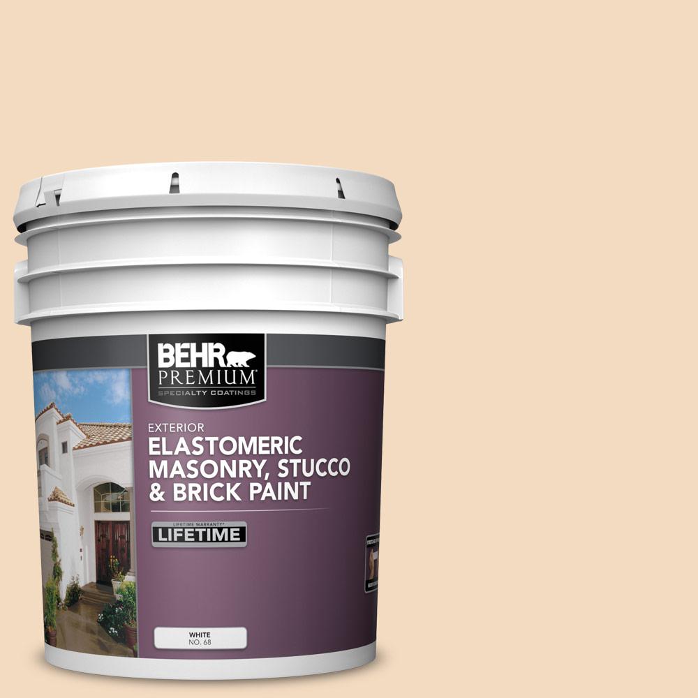 BEHR Premium 5 gal. S2701 Frosted Toffee Elastomeric